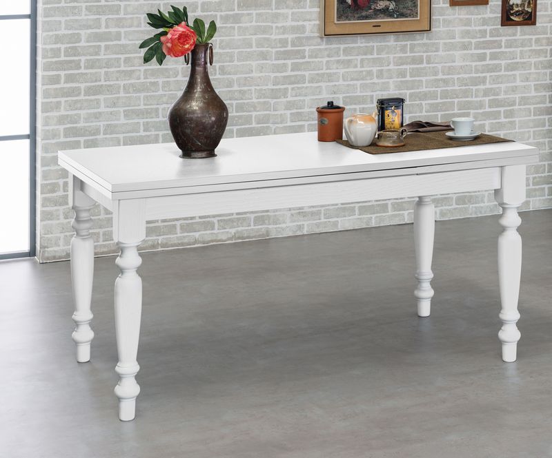 tavolo yoghi frassino bianco